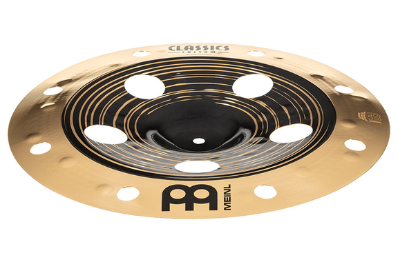Set Meinl Classics Custom Dual 16" Trash China avec Support Cymbale à Bras image 2
