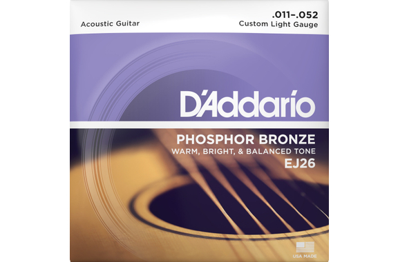 D'Addario EJ26 Custom Light 5x Set image 2