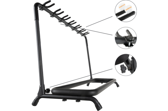 Soporte Multi-Guitarras Classic Cantabile Para 7 Instrumentos image 2