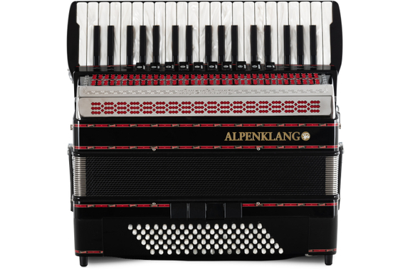 Alpenklang Pro Acordeón IV 96 CM Negro image 2