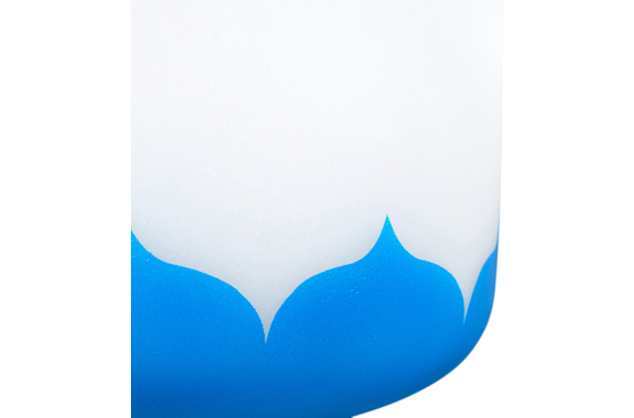 Cuenco de Cristal Sela SECLU10G Lotus 10" Nota G (432 Hz) Azul image 2