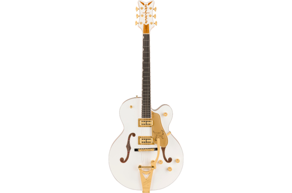Gretsch Falcon Hollow Body avec String-Thru Bigsby Blanc image 2