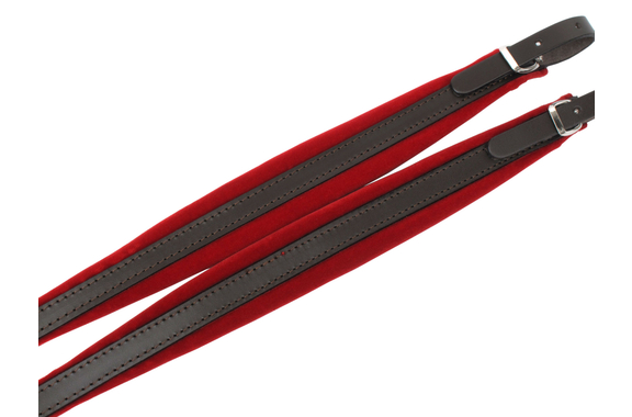 Alpenklang Akkordeonriemen Standard für Akkordeon 48 Bass - rot/braun image 2