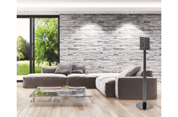 my wall HS 23 Set De 2 Soportes Para Altavoces Negro image 2
