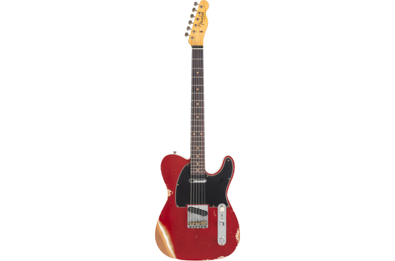 Fender Custom Shop 1960 Telecaster Heavy Relic Faded Candy Apple Red image 2