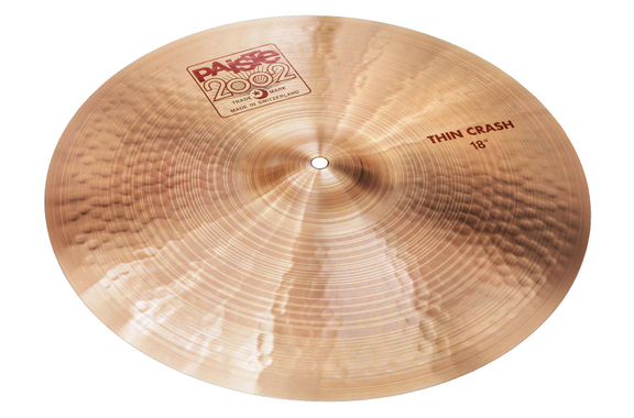 Paiste 2002 Crash Thin 16" + Soporte De Platillo Con Brazo SET image 2