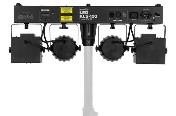 Eurolite LED KLS-120 Laser FX II Kompakt-Lichtset  - 1A Showroom Modell (Zustand: wie neu, in OVP) image 2