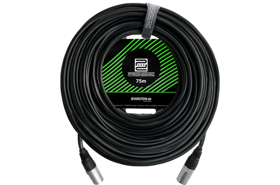 Pronomic ECM-75 BK CAT5e Netwerkkabel 75m image 2