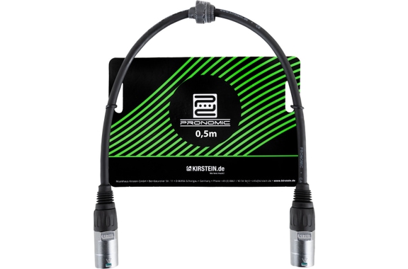 Pronomic ECM-0.5 BK CAT5e Netzwerkkabel 0,5m image 2
