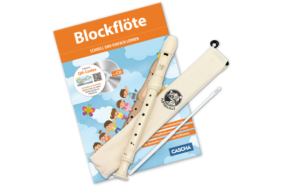 Cascha Blockflöten Set - Barocke Griffweise Set image 2