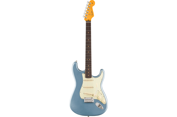 Fender American Ultra Luxe Vintage '60s Stratocaster Ice Blue Metallic image 2
