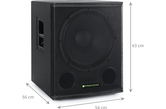 Pronomic Powerstage Economy 1812 2.1 Actief PA-systeem 550 watt image 2