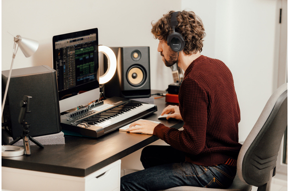 Pronomic KH-6093 BK Casque Studio Noir image 2