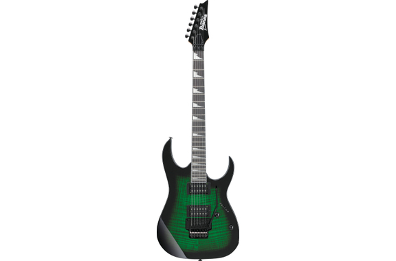 Ibanez GRG320FA-TEB Chitarra Elettrica Transparent Emerald Burst Set image 2