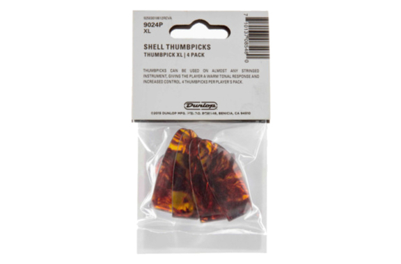Dunlop 9024P Shell Daumenpicks extra large 4-er Pack image 2