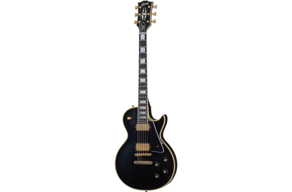 Gibson 1968 Les Paul Custom Reissue Ultra Light Aged Ebony image 2