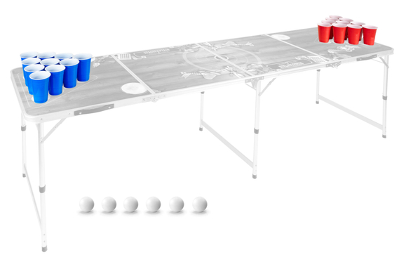 Set de Gobelets et Balles Beer Pong Stagecaptain image 2