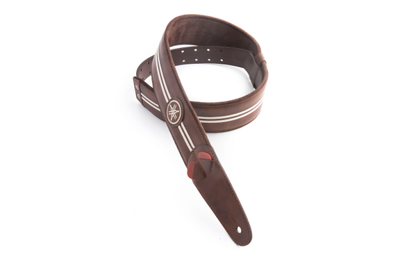 Yamaha Race Guitar Strap Brown image 2