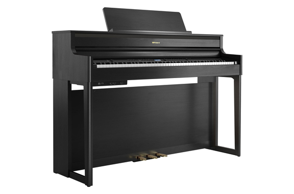 Roland HP704-CH Digitalpiano Set Schwarz matt Set image 2