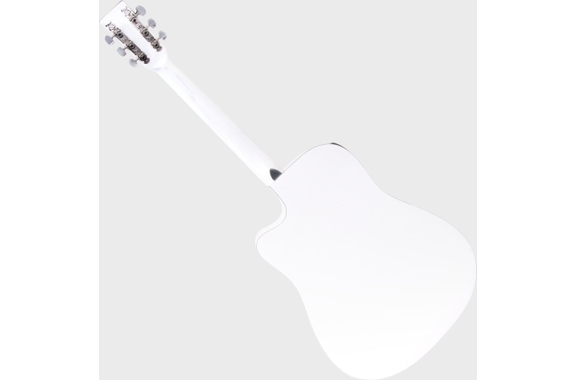 Classic Cantabile WS-10WH-CE Guitare Western blanche avec micro image 2