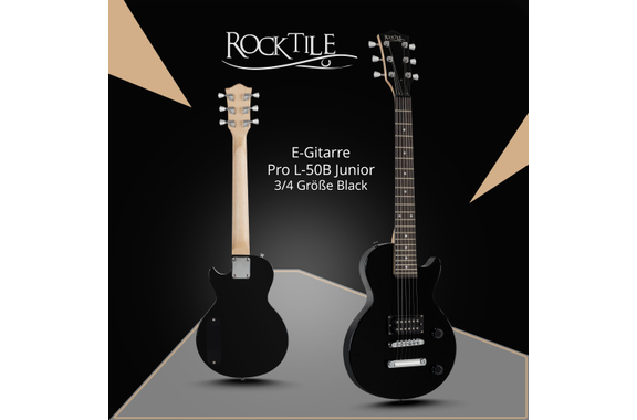 Rocktile L-50B Junior Taille 3/4 noir image 2