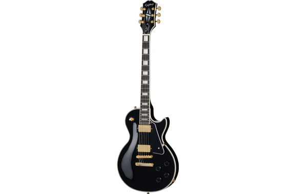 Epiphone Les Paul Custom Ebony image 2