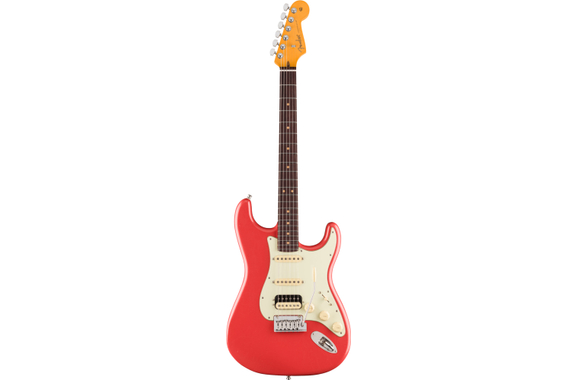 Fender American Ultra Luxe Vintage '60s Stratocaster HSS Fiesta Red image 2