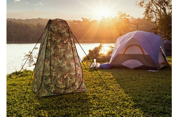 Stagecaptain TZC-190 Quixie Camouflage Pop-up Toilet Tent image 2