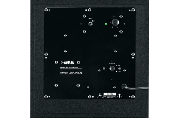 Yamaha NS-SW050 HiFi Aktiv Subwoofer Black image 2