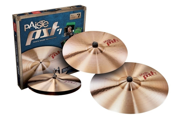 Paiste PST 7 Universal Beckenset (14/16/20) Medium Set mit Beckentasche image 2