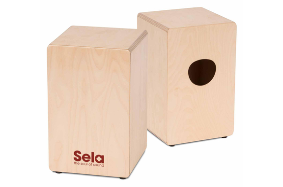 Sela SE 117 Primera Cajon Natural Set incl. Cajon Gigbag image 2