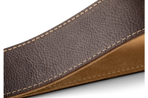 Taylor Suede Guitar Strap Chocolate Brown image 2