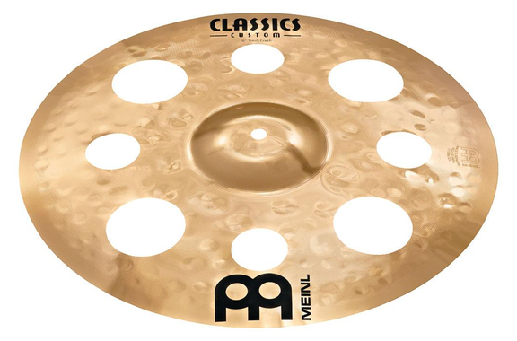 Meinl Classics Custom Brilliant 16" Trash Splash + Galgenbekkenstand SET image 2