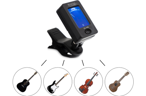 Rocktile CL-118 Clip-Tuner Stimmgerät chromatisch image 2