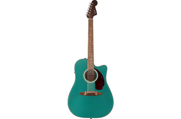 Fender California Deluxe Redondo Sherwood Green image 2