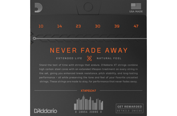 D'Addario XTAPB1047 XT Extra Light image 2