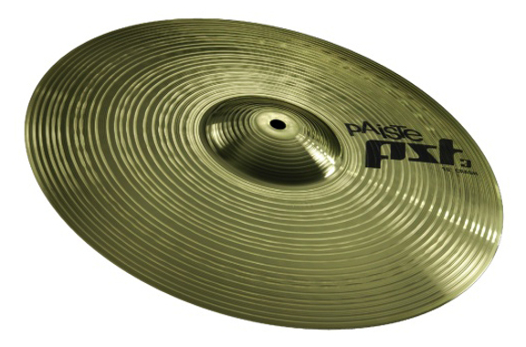Paiste PST 3 Crash de 16" + Set de Soporte para Platillos Recto image 2