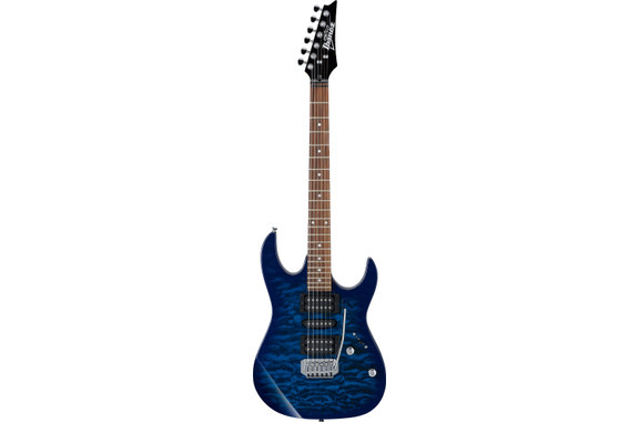 Ibanez GRX70QA-TBB Transparent Blue Burst Starter Set image 2