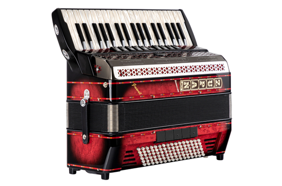Zupan Juwel IV 96 EF/MHR Cassotto Accordéon Shadow Red image 2