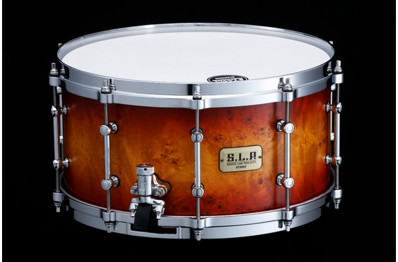 Tama LGM147M-TMP Limited S.L.P. G-Maple Snare Drum 14" x 7" Twilight Mappa Burl image 2