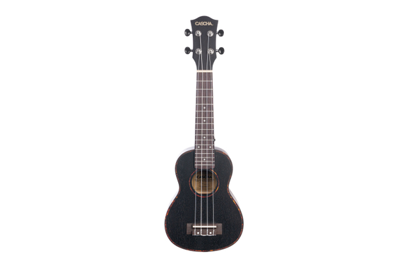Cascha Premium Set De Ukelele De Concierto De Caoba Negro image 2