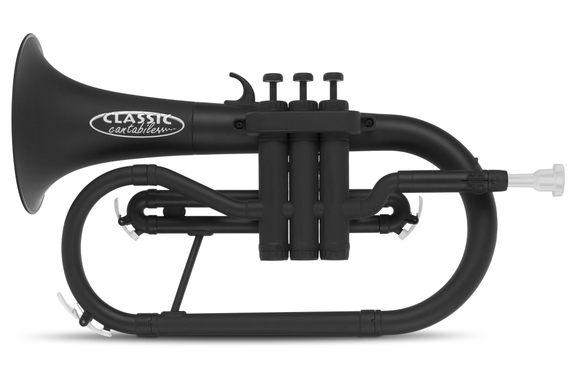 Classic Cantabile KFL-30MS MardiBrass Flicorno in Bb in Plastica Opaco Nero image 2