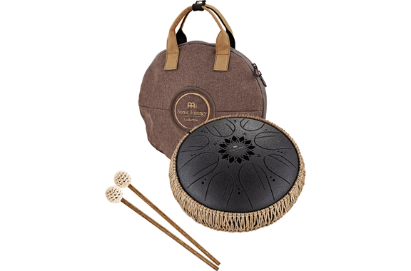 Meinl Sonic Energy MOSTD1BK Medium Octave Steel Tongue Drum Noir Si Mineur image 2