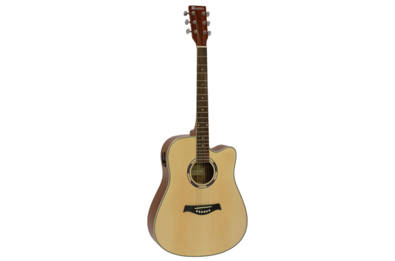 Dimavery DR-520 Westerngitaar Naturel image 2