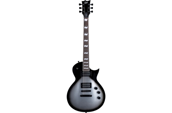 ESP LTD EC-256 Silver Sunburst Teardrop image 2