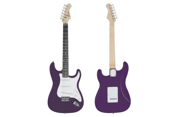 Rocktile Banger's Pack Set de Guitares Électriques, 8 pièces Violet image 2
