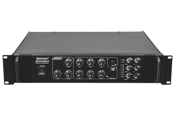 Omnitronic MPVZ-250.6 Mixer Amplifier image 2
