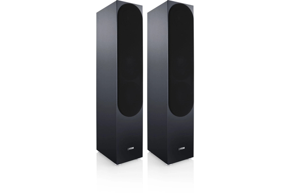 Canton GLE 90 S2 Paire d'Enceintes Colonnes Noires image 2