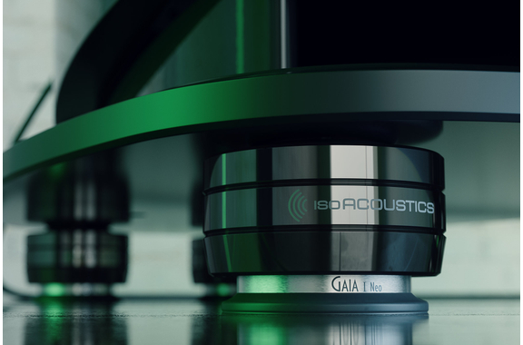 IsoAcoustics Gaia 3 Neo Dark Chrome Jeu De 4 Découpleurs image 2