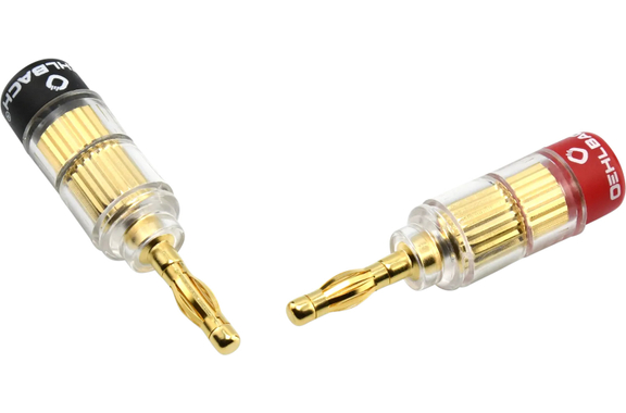 Conectores Banana Oehlbach Juego De 4 Bananenstecker image 2